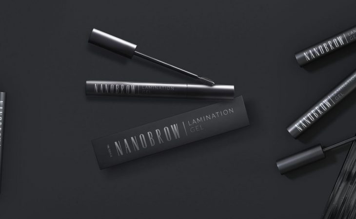 gel de sprâncene pentru sprâncene laminate